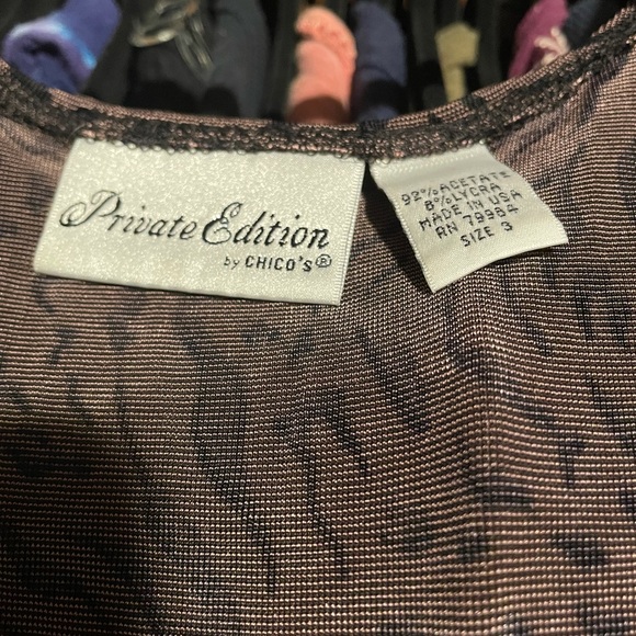 3x Chico’s Animal Print Tank Top - Picture 2 of 2